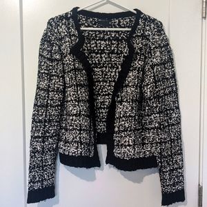 Textured cardigan